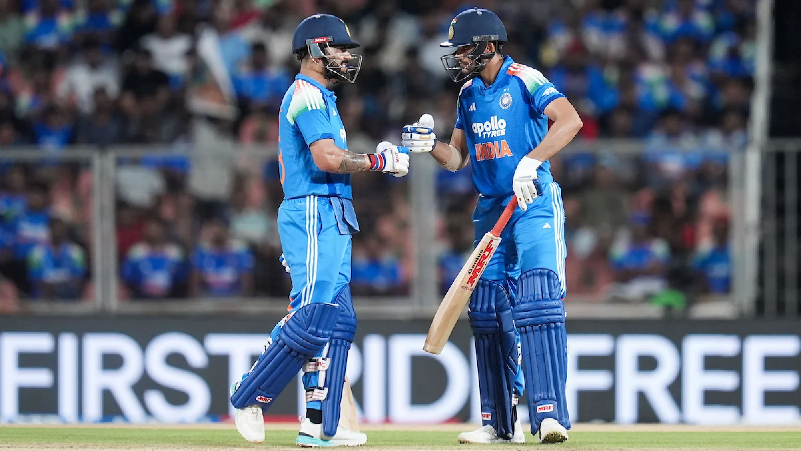 Kohli and Gill Light Up Thiruvananthapuram as India Cruise Past West Indies