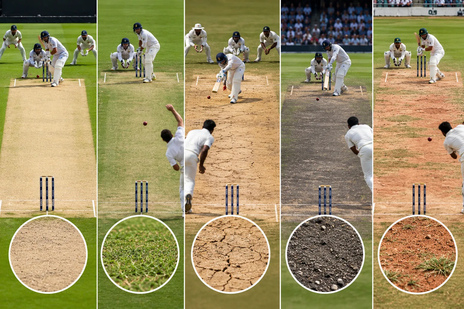Types of Cricket Pitches and How They Affect Play