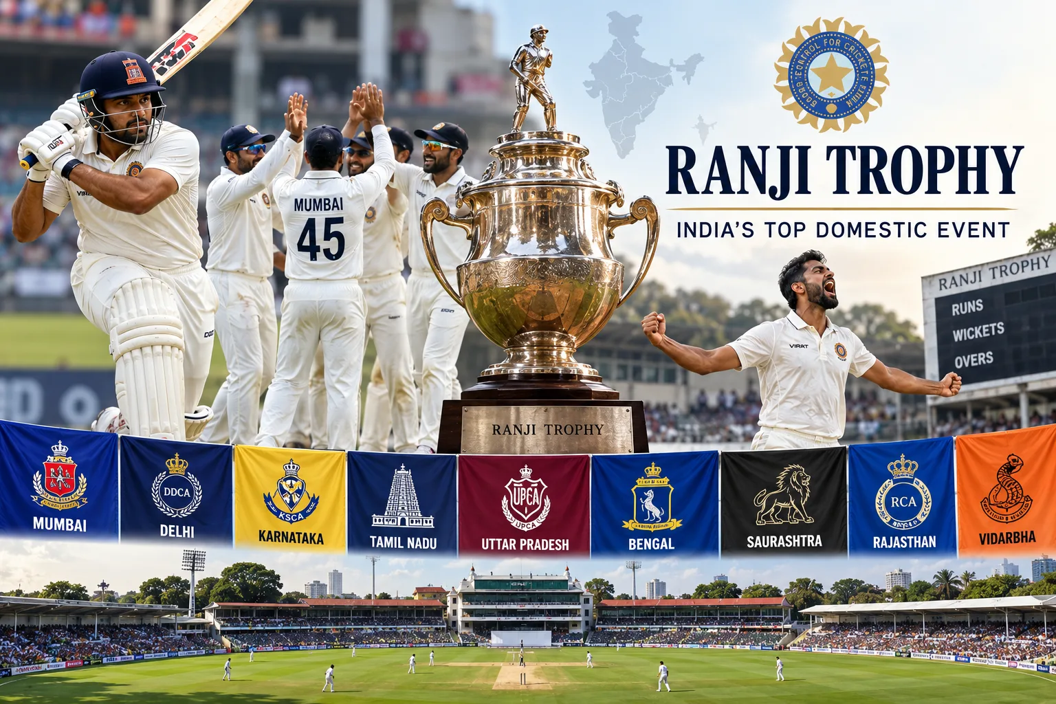 What is the Ranji Trophy? India's Top Domestic Event